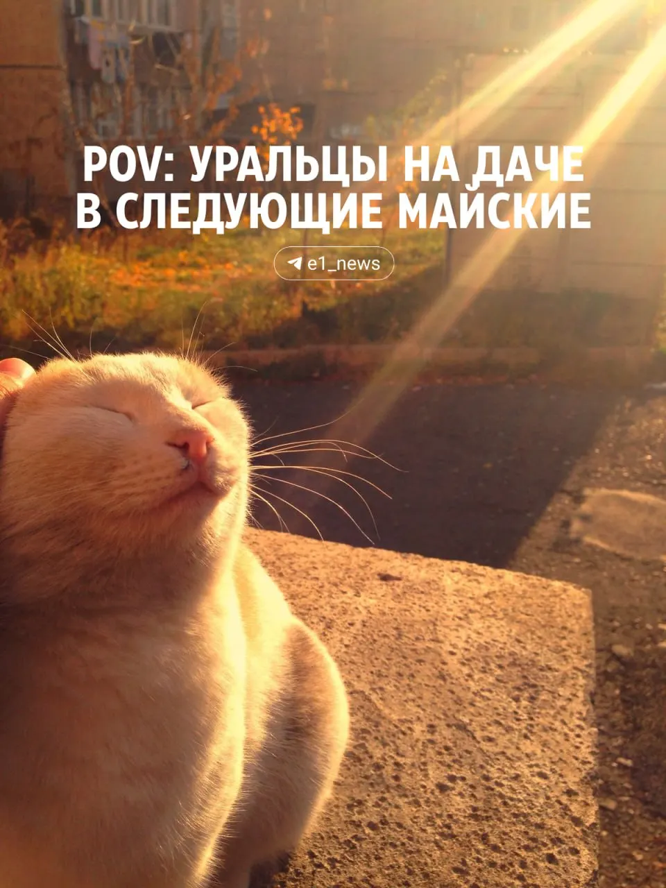 Осадки прекратятся с 3 мая, а на следующей неделе в регионе ожидается резкое потепление: в Екатеринбурге прогнозируют до +25°C.