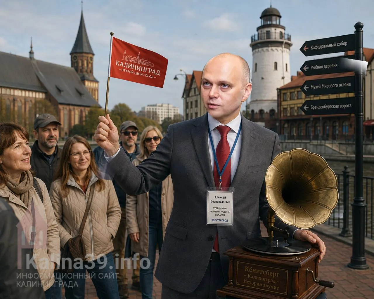 Глава региона распорядился усилить контроль и провести «полную аттестацию» гидов после жалоб на содержание экскурсий и манеру подачи материалов о немецком прошлом области.