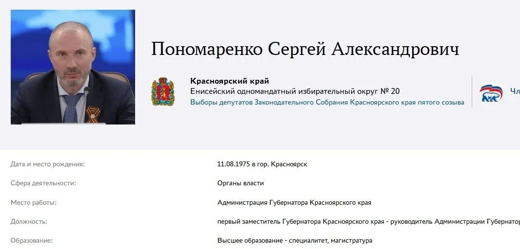 В праймериз партии выдвинулись министр социальной политики Ирина Пастухова и первый замгубернатора Сергей Пономаренко — его кандидатура вызывает вопросы о возможном дальнейшем продвижении в региональной политике.
