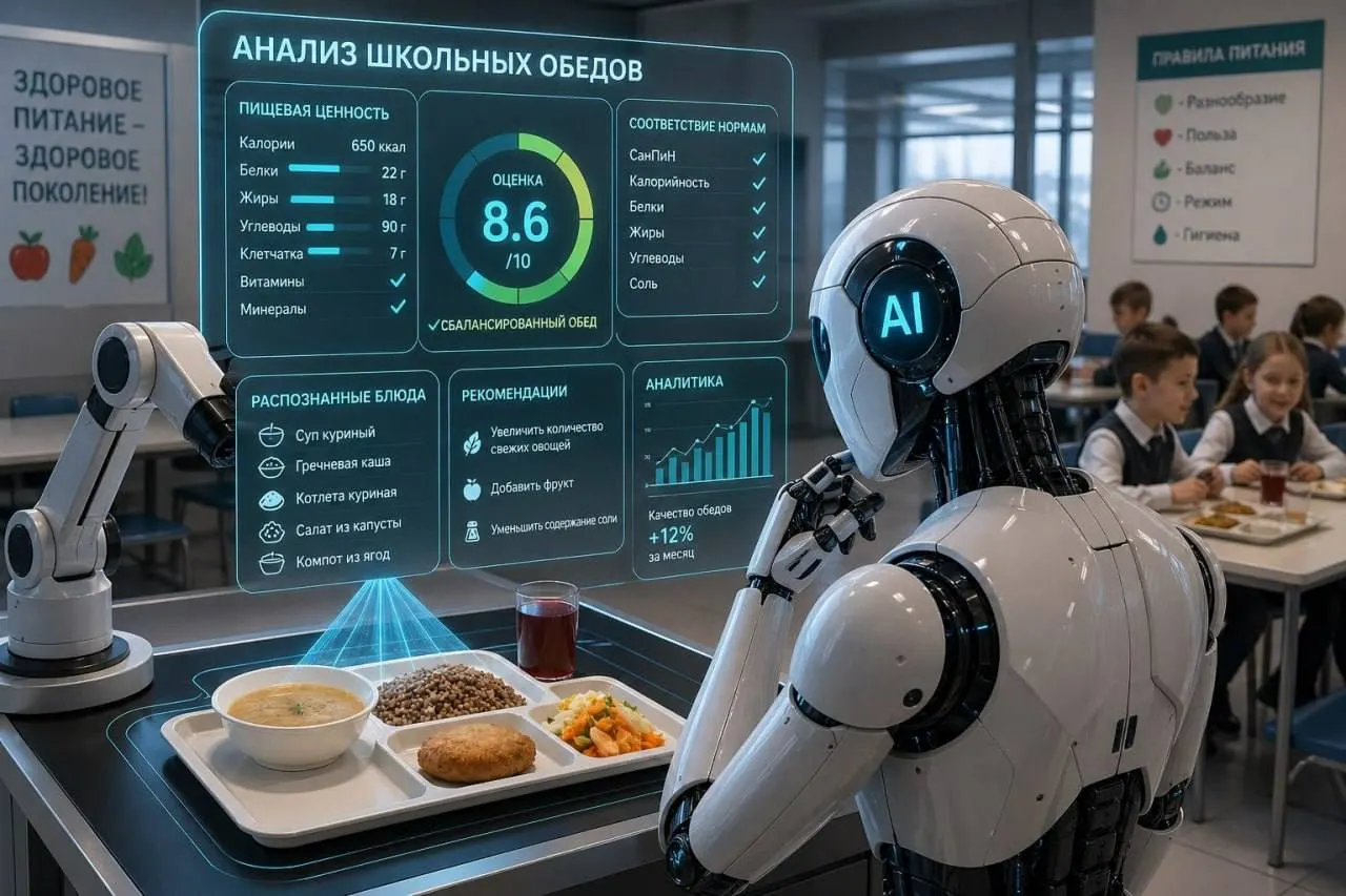 Для столовых Ноябрьска и Салехарда купили 38 умных весов с тепловизорами и камерами; ИИ выяснил, что еда остывает. В одной школе установка теплового шкафа сократила отказы, критики называют эксперимент растратой бюджета.