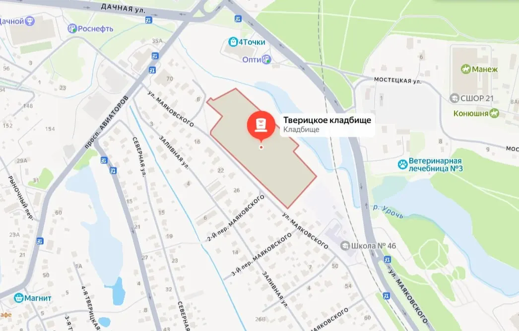 Подрядчик должен создать электронную базу мест захоронения на Тверицком кладбище в течение 45 дней; на работы выделили 200 тысяч рублей.