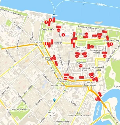 На время празднования Дня города в центре Ярославля введут временные ограничения движения: часть набережной и Октябрьский мост будут закрыты в указанные часы.
