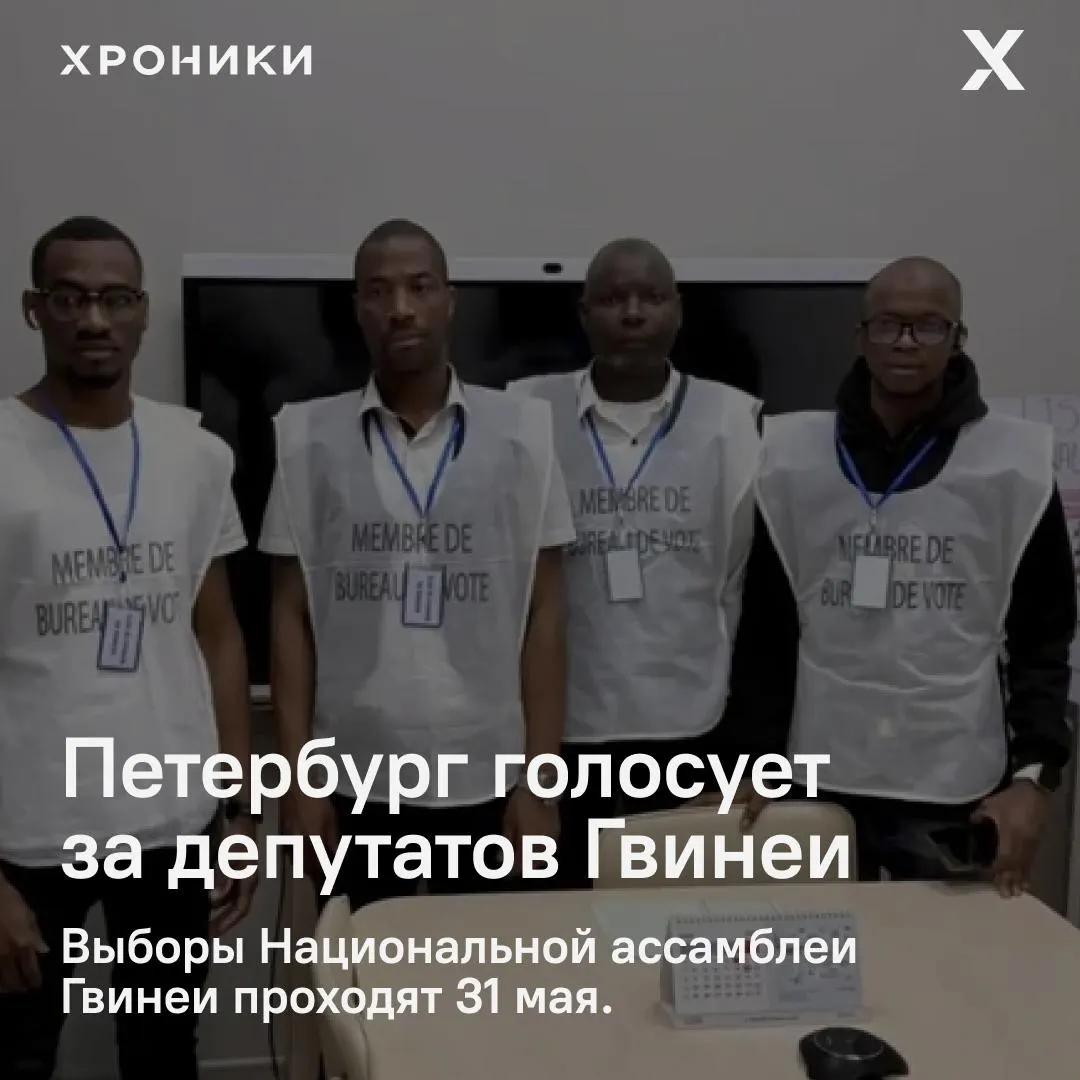 31 мая в нескольких российских городах открылись участки для голосования по выборам Национальной ассамблеи Гвинеи — у наблюдателей возникли вопросы из‑за обновления реестра избирателей.