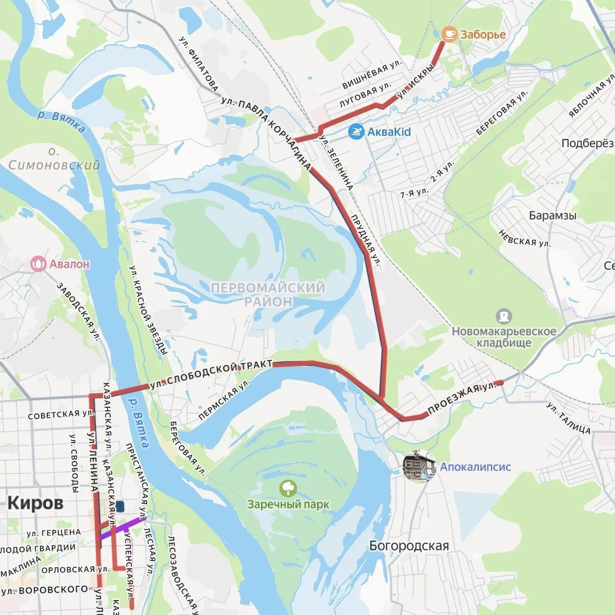 В Кирове завтра, 3 июня, из‑за Великорецкого крестного хода с 9:00 до окончания шествия закроют несколько улиц; выход паломников запланирован на 10:00.