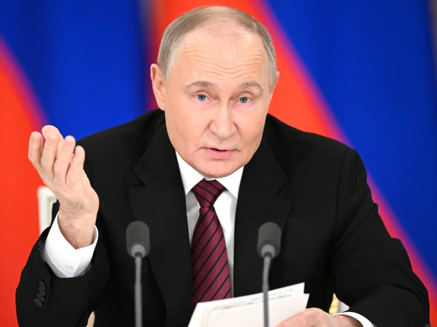 Президент заявил, что в ответ на продвижение украинских подразделений в Курскую область Украина потеряет территории, которые Россия намерена использовать для создания «зоны безопасности» на приграничье.