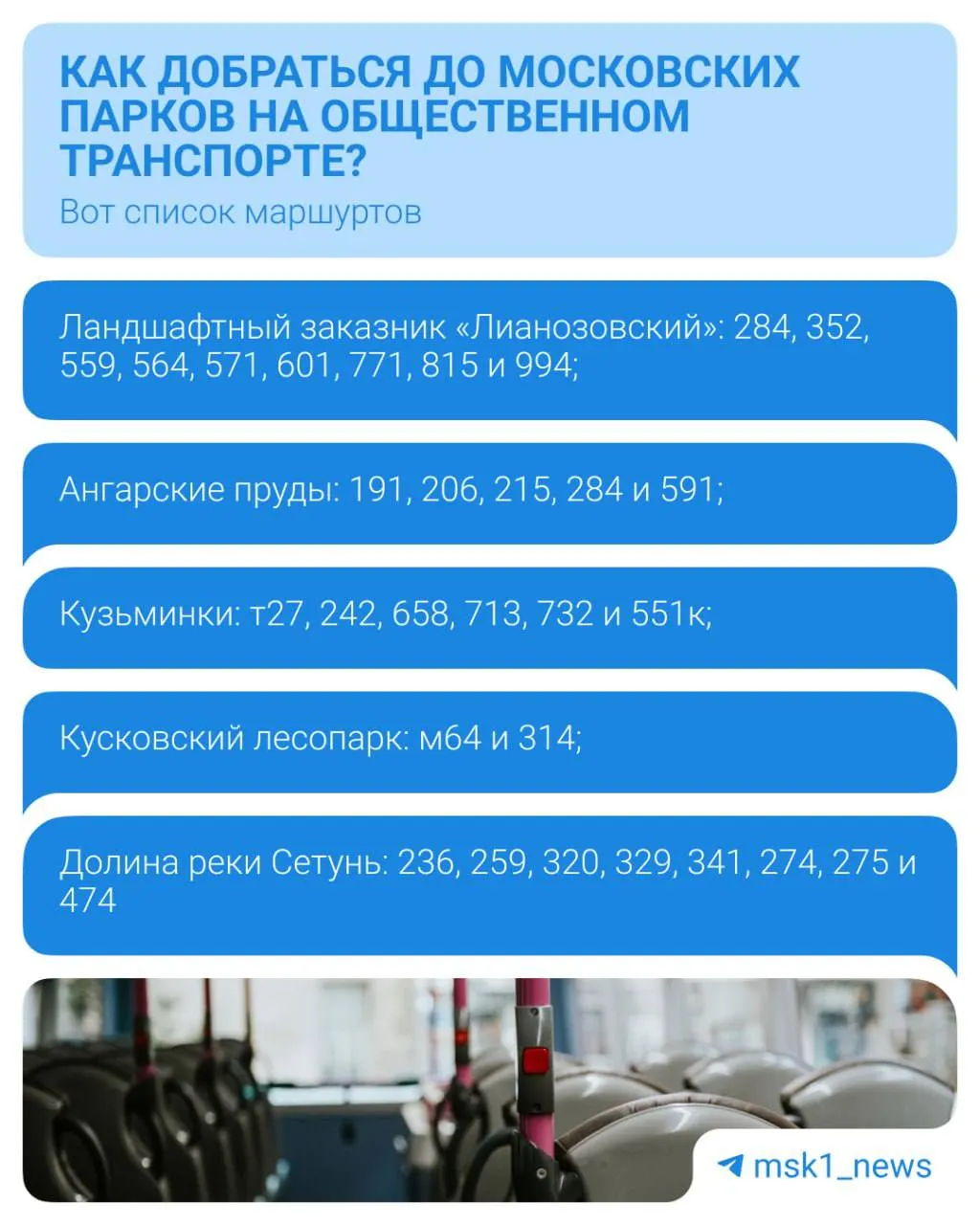 Развитая маршрутная сеть и коммерческие перевозчики связали жилые районы с зелёными зонами столицы: с начала 2026 года на 136 коммерческих маршрутах совершено более 80 млн поездок, а на линиях появились сотни новых автобусов.