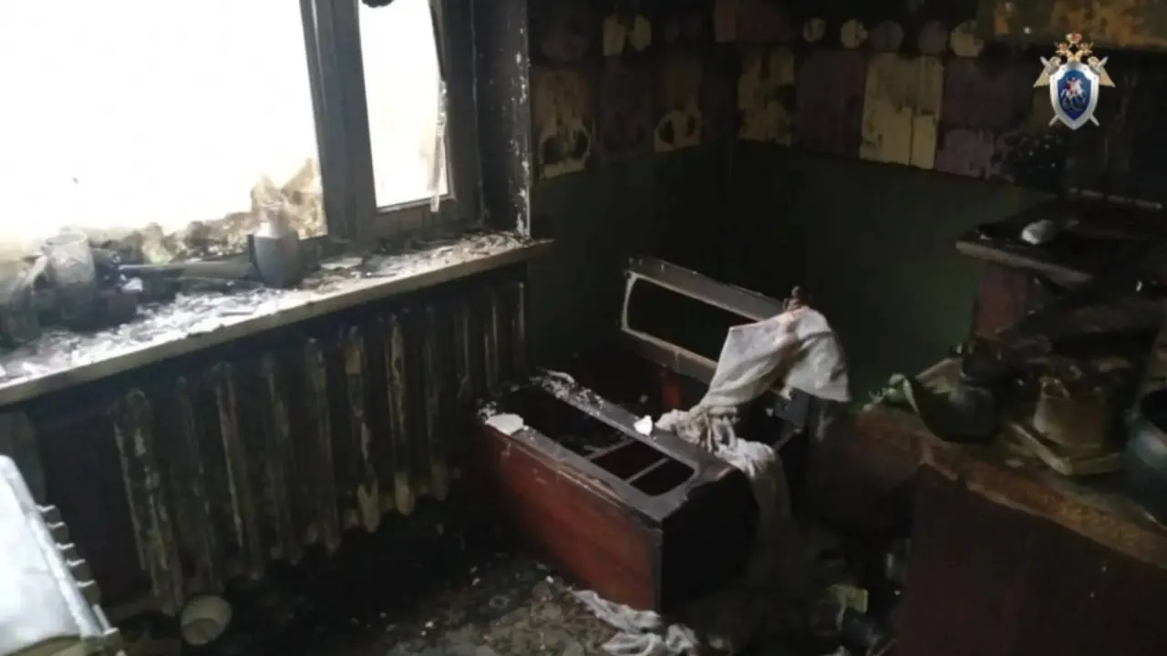 Следствие считает, что пожар в квартире в Советске произошёл из‑за неисправной электропроводки и соединённых удлинителей; обвинение предъявлено 40‑летнему отцу погибшего.