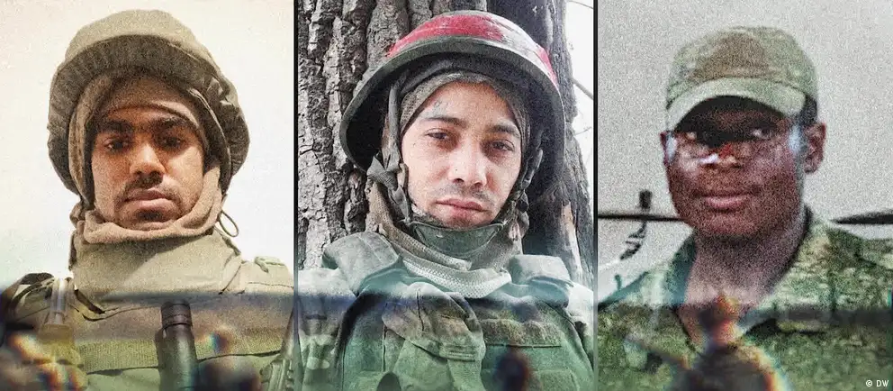 Бедных жителей ряда стран заманивают обещаниями высоких зарплат и гражданства, а затем отправляют в боевые действия — семьи теряют связь с близкими, а правозащитники называют это торговлей людьми.