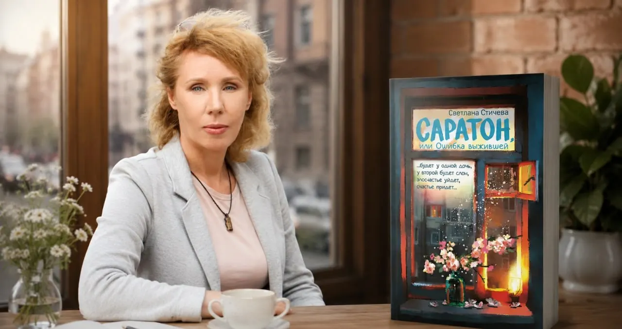 Светлана Стичева начала как участница городского портала: отклики читателей подтолкнули её к литературе. После победы в конкурсе вышел роман «Саратон, или Ошибка выжившей», который стал лауреатом премии «Рукопись года». 23 июня автор представит книгу в проекте «Книжный трамвай №13».