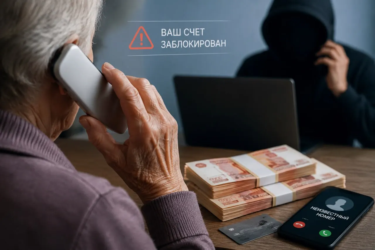 Женщина перевела преступникам деньги после звонков лжесотрудников банка и «капитана органов безопасности». Задержан один курьер, полиция продолжает расследование.