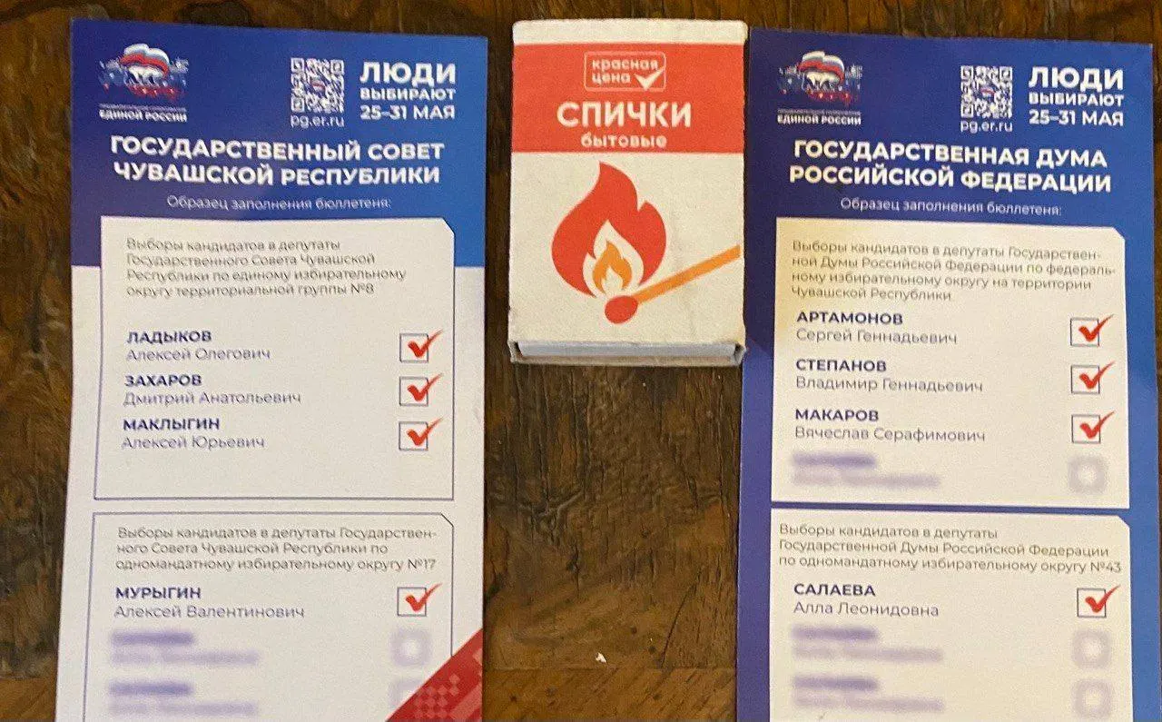 Руководителям школ, больниц и других учреждений дают «образцы» с пометками, кого агитировать; после распространения списки требуют вернуть и уничтожить.