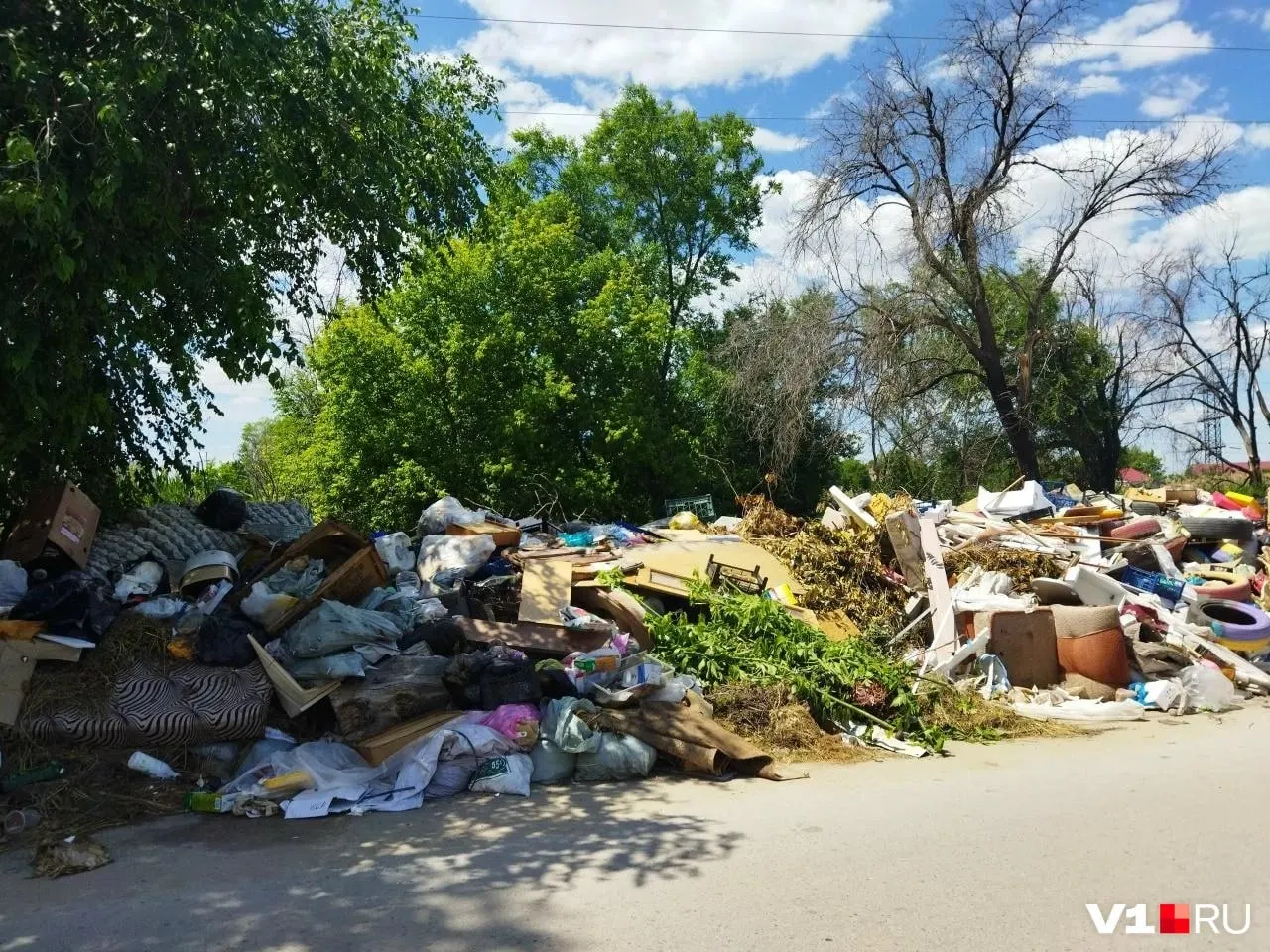 В Краснооктябрьском районе большая несанкционированная свалка на улице Никольской регулярно разрастается: мусор попадает на проезжую часть, мешает людям и источает неприятный запах. Экологи говорят о необходимости системного решения.