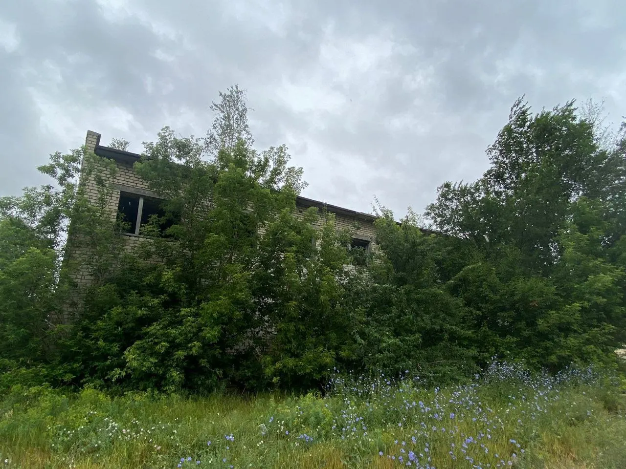 В Волгоградской области продают двухэтажное общежитие в центре станицы Клетской. Здание признано непригодным для проживания и выставлено на торги.
