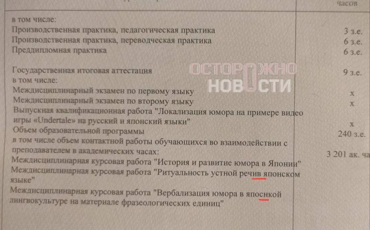 Вкладыши к дипломам выпускников филологического факультета содержат опечатки, неверную пунктуацию, ошибки в фамилиях и несоответствие оценок. Вуз признал проблему и предложил приносить документы для исправления.
