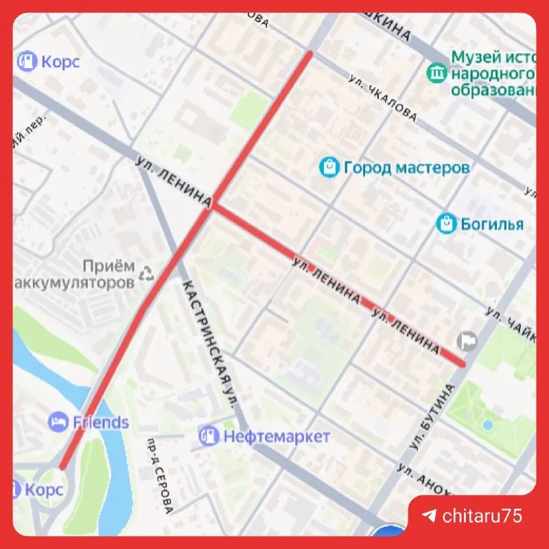 В Чите на время ночного пробега, организованного Быстринским ГОКом в честь Дня металлурга, закроют участок улиц с 20:30 до 23:00. Регистрация начнётся в 19:30; троллейбусы и маршрутки изменят схемы движения.