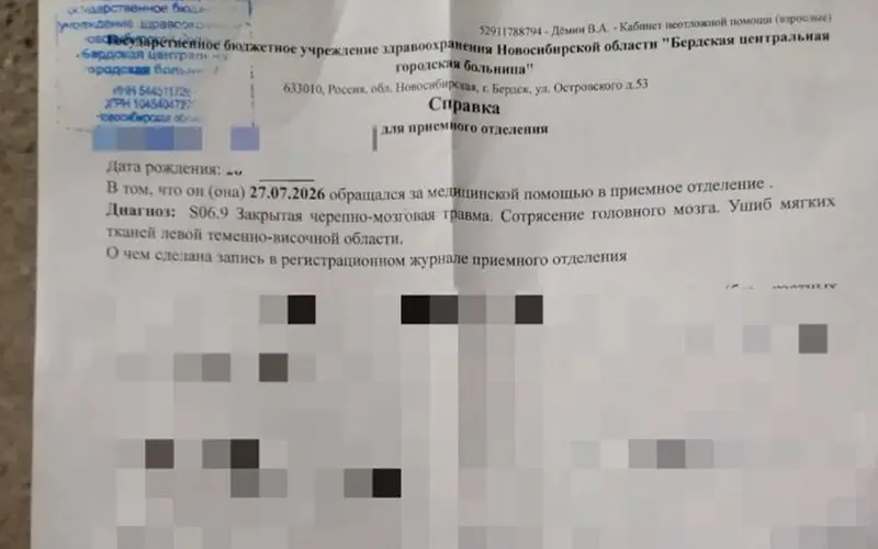 Мальчик получил закрытую черепно-мозговую травму и сотрясение. Полиция передала материалы проверки в следственные органы, семья просит свидетелей.