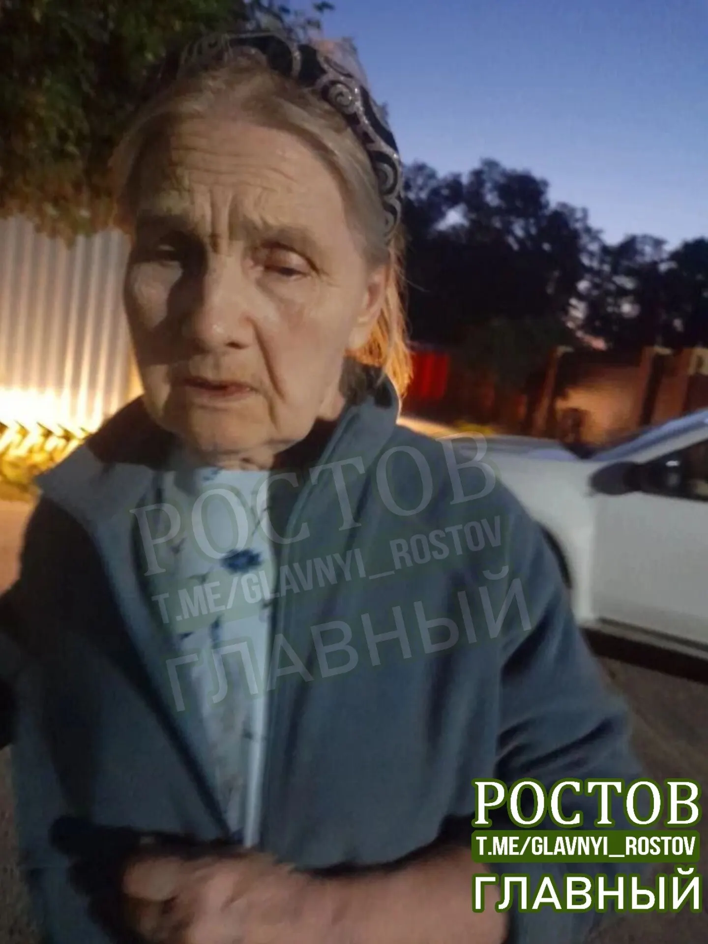 Женщина, назвавшаяся Людмилой Васильевной, обнаружена на улице; у неё проблемы с памятью. Её собираются доставить в 5-ю больницу на Орской. Просьба родственникам откликнуться.