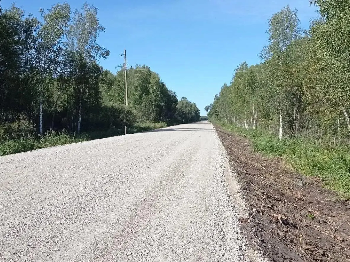 В Колыванском районе завершён ремонт дороги к селу Королевка — единственный маршрут связывает населённый пункт с райцентром.