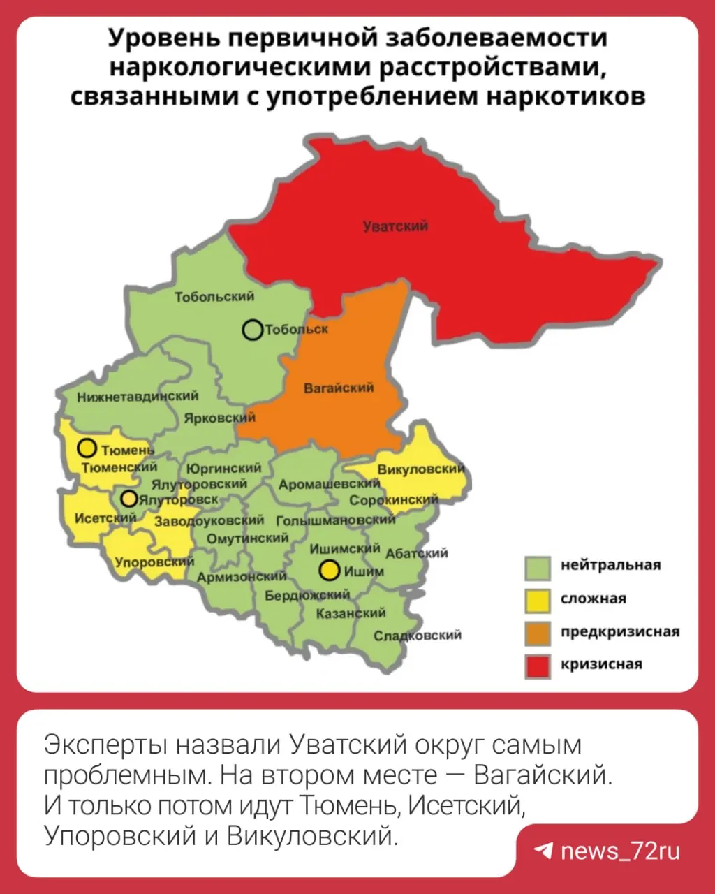 Социологический обзор региона показывает, что основной контингент — взрослые люди с непостоянной занятостью; данные приводятся в документе антинаркотической комиссии.