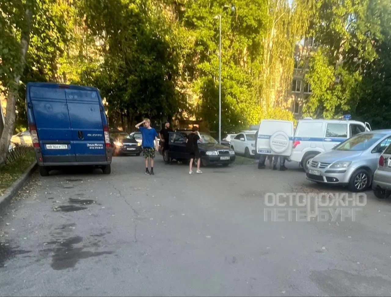 Ребёнок получил травмы во дворе после нападения собаки; прохожие оказали помощь и вызвали полицию.