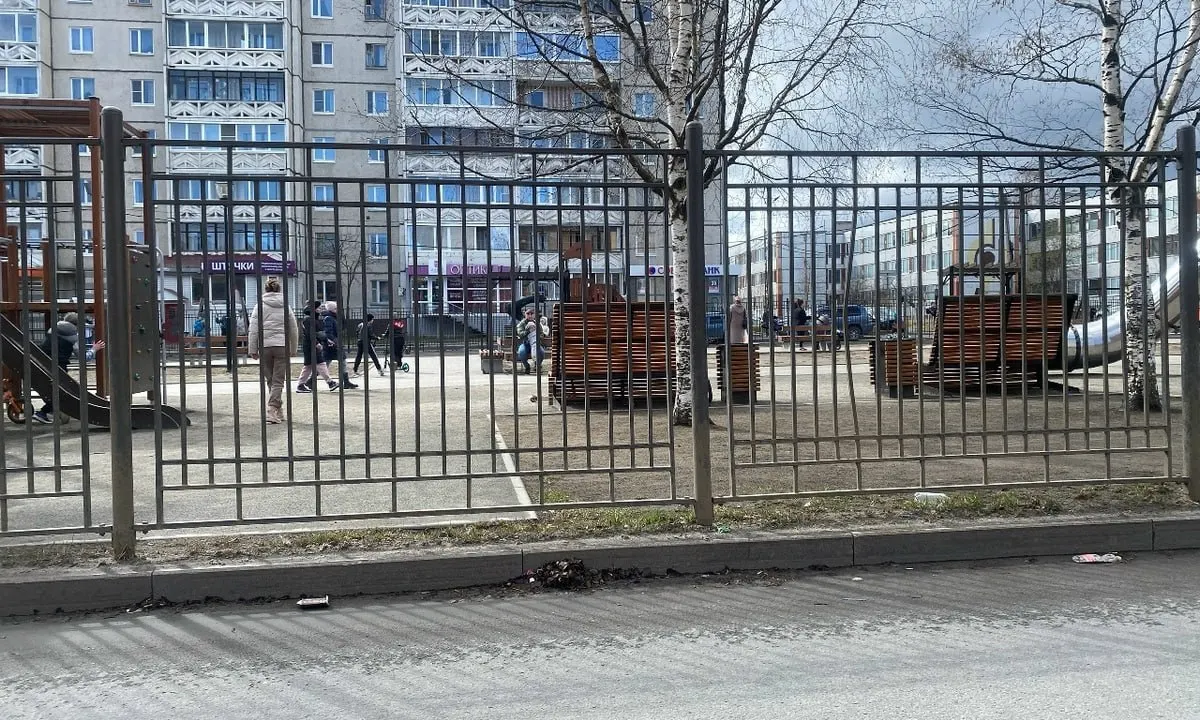 Пожилая женщина с тростью пыталась заманить детей к подъезду у детской площадки возле ТЦ «Столица» на Древлянке и предложила донести пакет за 100 рублей.