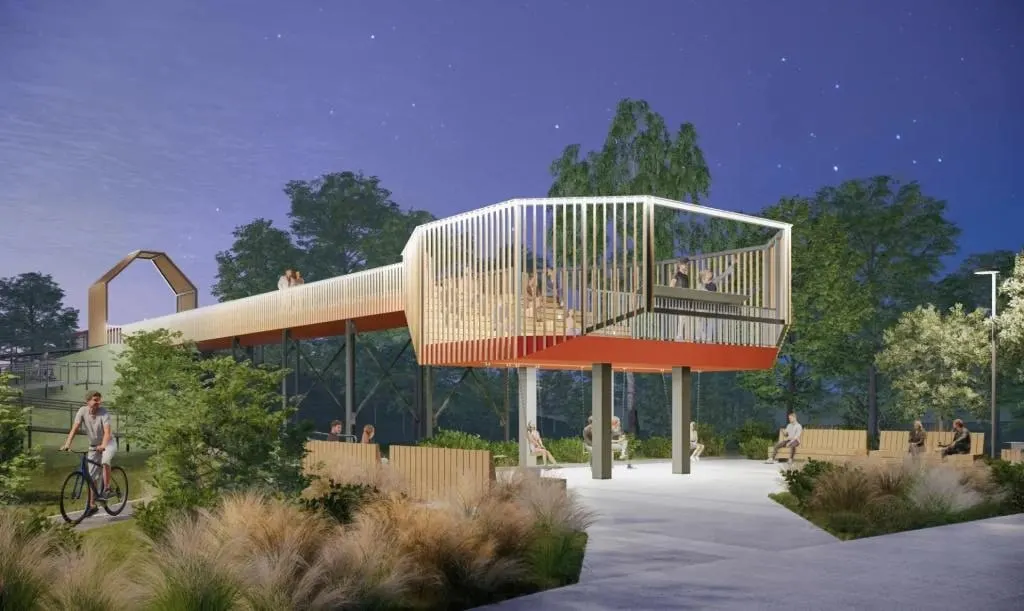 Набережную благоустроят по проекту Isaev Architects: зоны для рыбалки и барбекю, детские площадки и спортивный кластер, а также аренда водного транспорта.