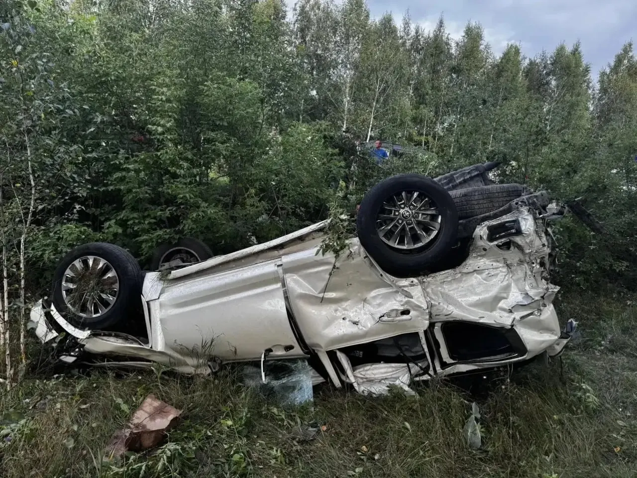 На трассе Омск — Красноярка произошла массовая авария: погибли двое, есть раненые и пострадавшие.