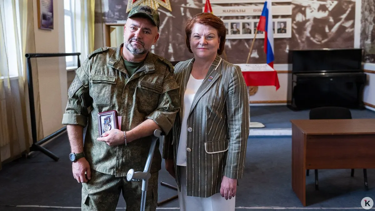 Геройский поступок военного отмечен медалью к 80-летию Калининградской области.