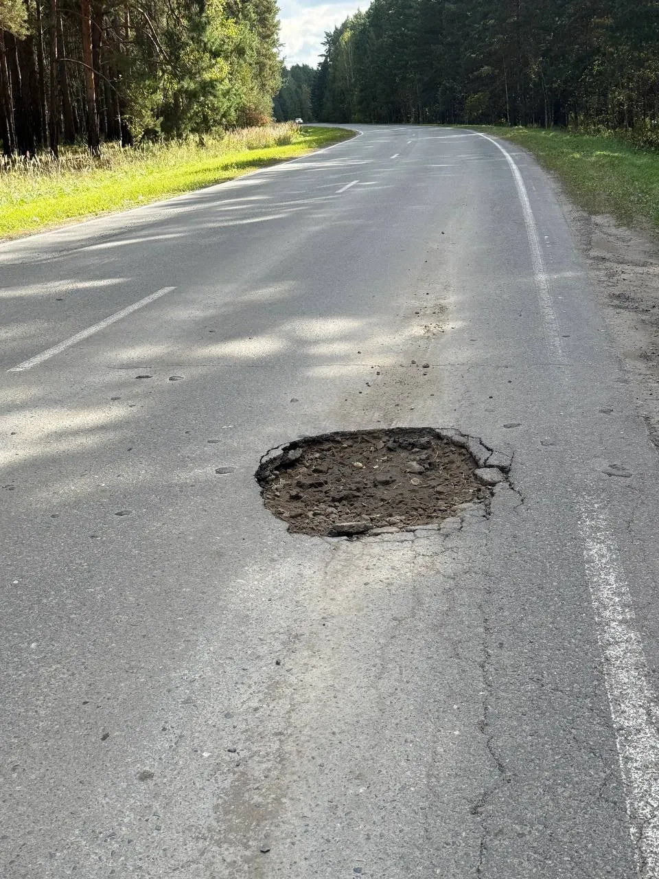 По трассе Заводоуковск — Новолыбаево — Сунгурово жители жалуются на плохое состояние дорожного покрытия.