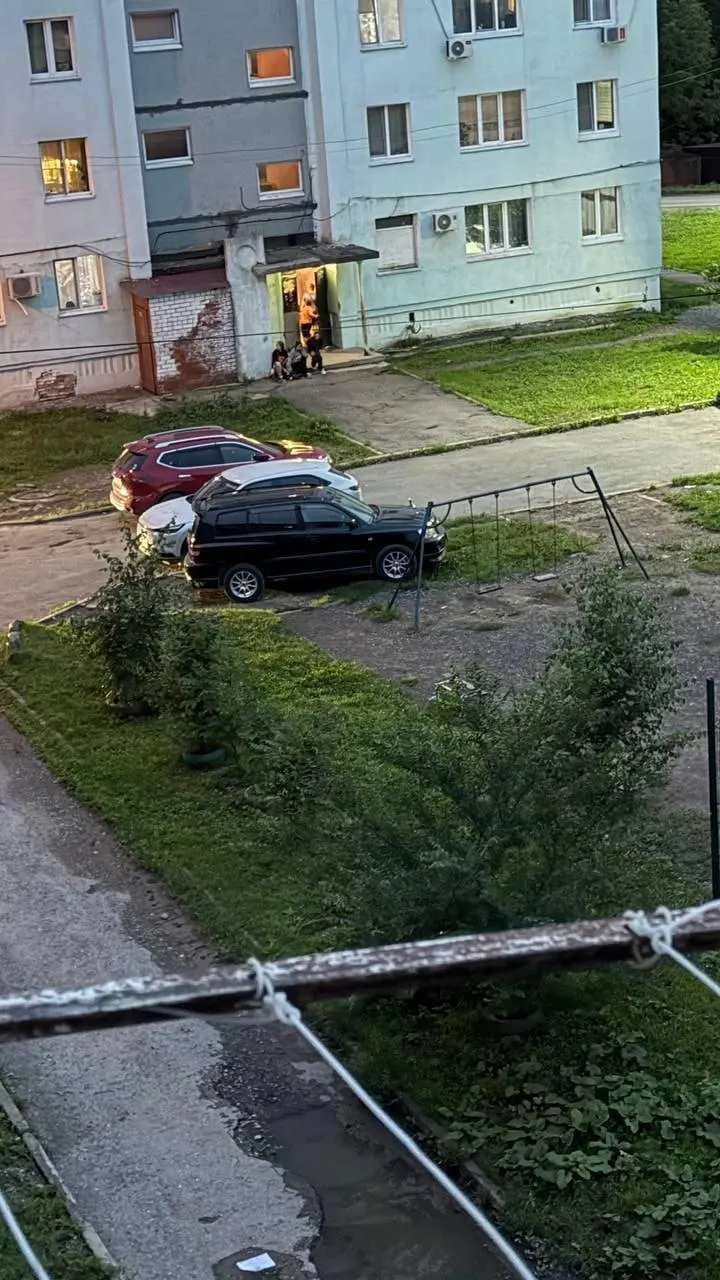 Очевидцы сообщили о конфликте возле двора: хозяин собаки угрожал подросткам, ударил одного и сорвал телефон у женщины, пытавшейся снять происходящее.
