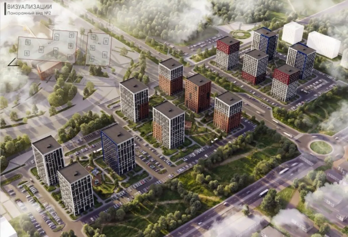 На_ARCHitektурно-градостроительном совете обсуждили концепцию будущего района: восемь 14-этажных и пять 15-этажных домов, часть квартир — для льготников.