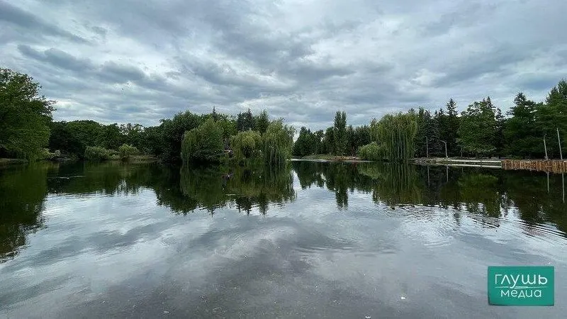 Глава города сообщил, что благоустройство Городского парка выполнено на 91%, а к осени часть парка будет открыта для посетителей.