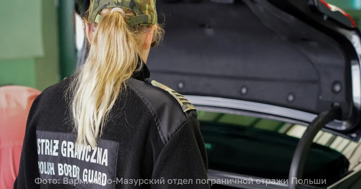 На пропускном пункте Мамоново-2 задержали 48-летнего иностранца; ему пришлось заплатить штраф, чтобы избежать ареста, и он смог въехать в Калининградскую область.