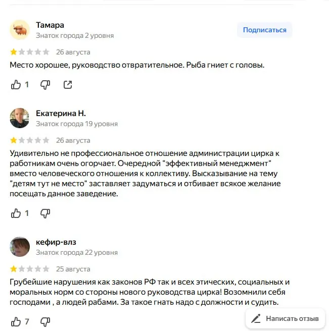 После жалоб сотрудников цирка на тяжелые условия труда стороны договорились о урегулировании спорных вопросов.