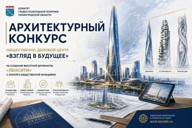 Проект «Ленсити» предполагает единые общественно-деловые пространства, органы власти, рекреацию и транспортный узел на границе города и области.