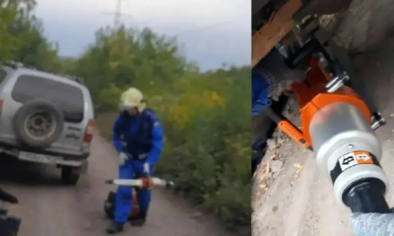 Мужчина погиб на месте, пытаясь удержать движущуюся машину на уклоне в Новосемейкино.