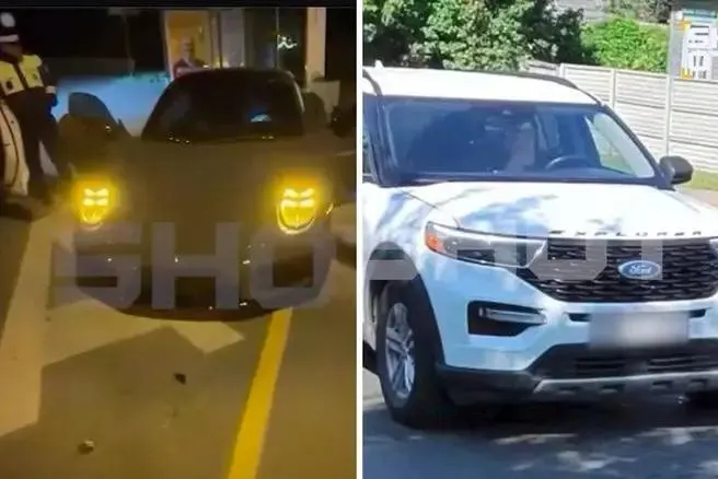Ночное ДТП в Москве: 62-летний отец зампреда Омской области на Ford Explorer столкнулся с чужим автомобилем и исчез с места происшествия; ущерб оценивают в 40 миллионов рублей.