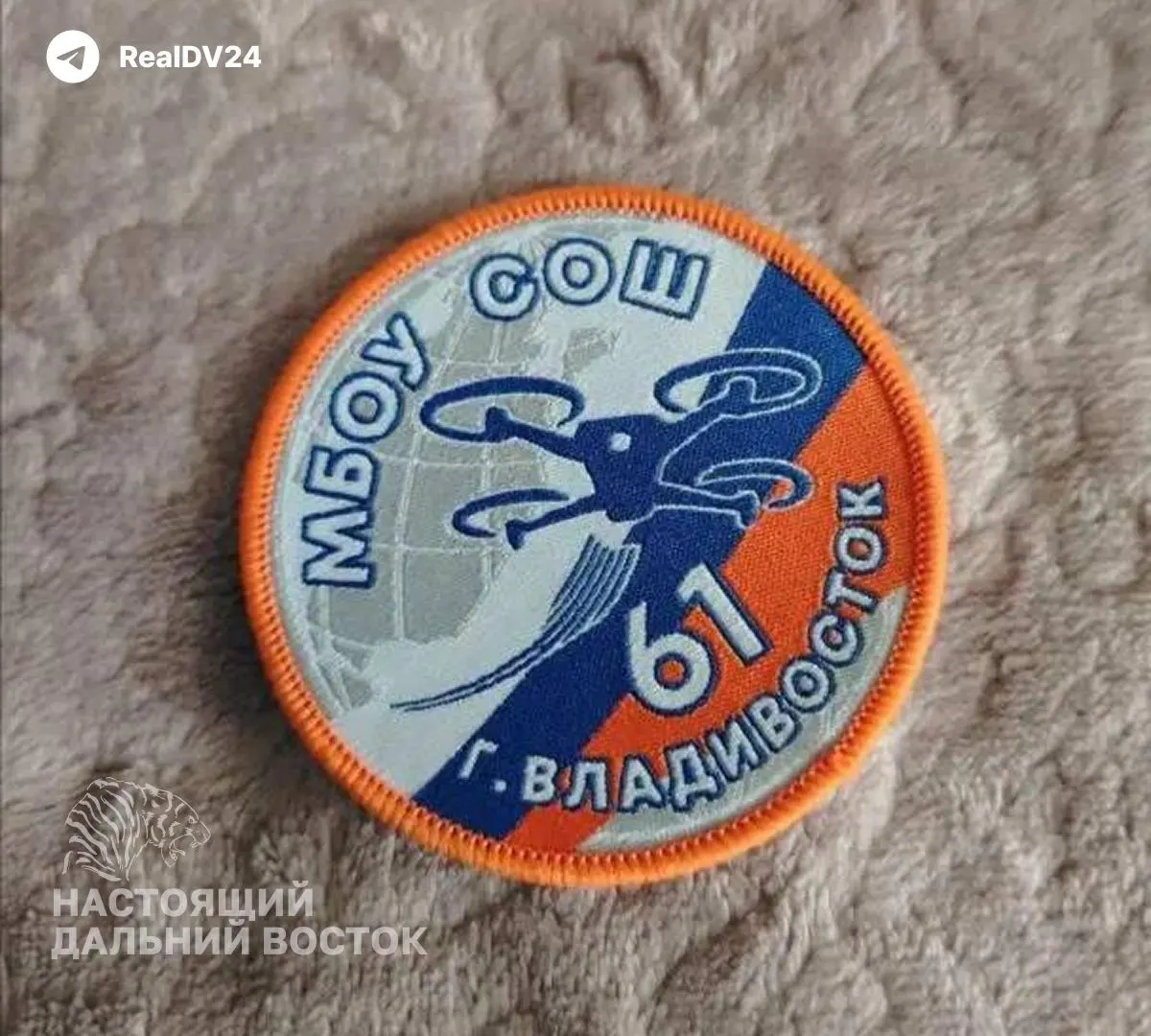 Ученики школы №61 во Владивостоке должны носить новые эмблемы на форме; обсуждение нововведения идёт среди родителей.