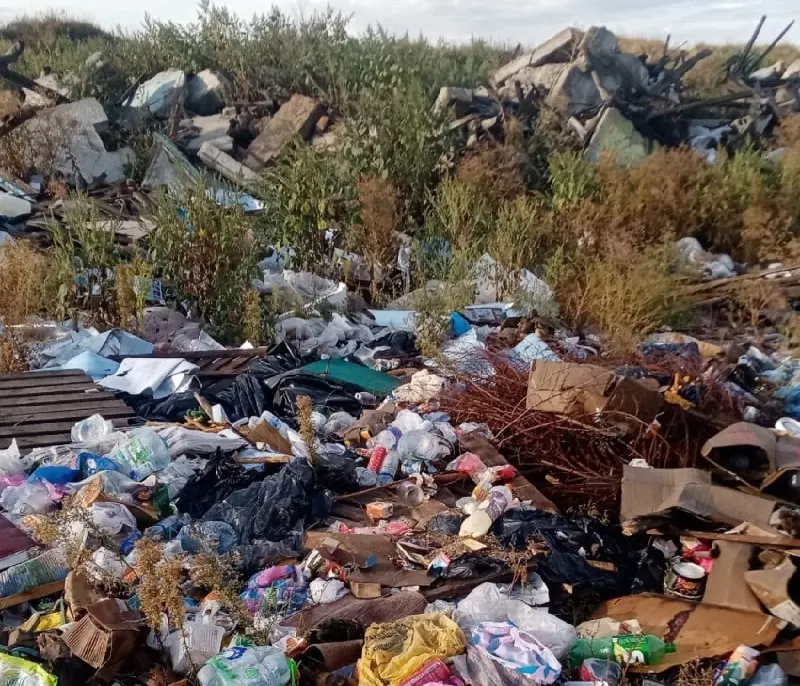 Жители Петропавловки жалуются на стихийную свалку прямо в населённом пункте; власти утверждают, что проблему контролируют.