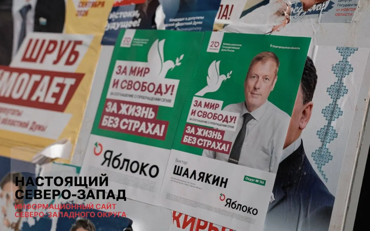 Новгородская область остаётся единственным регионом, где сохранён список «Яблока» на выборы в региональный парламент.