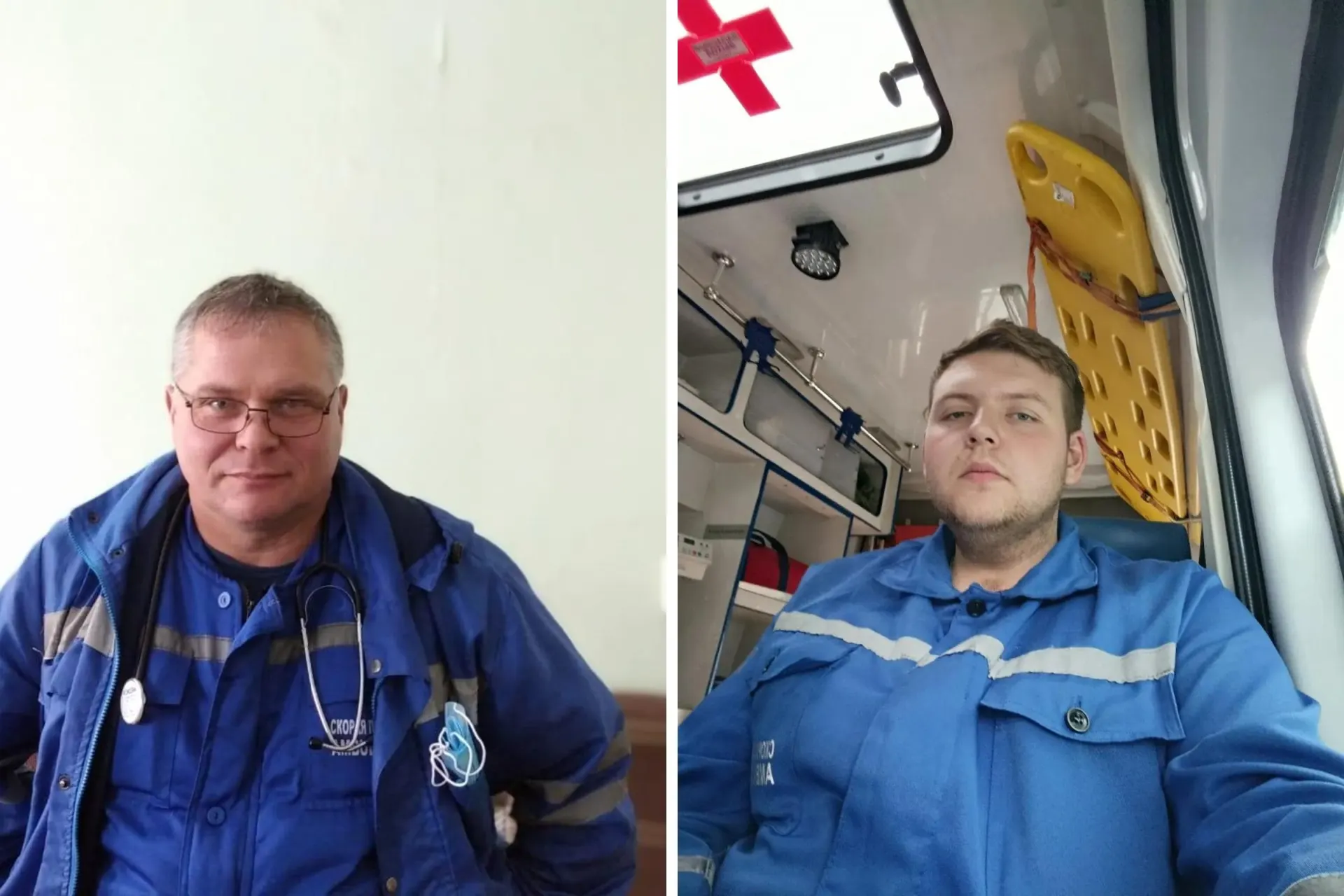 Пожилая женщина вновь обращается за медицинской помощью, специалисты скорой помощи остаются рядом.