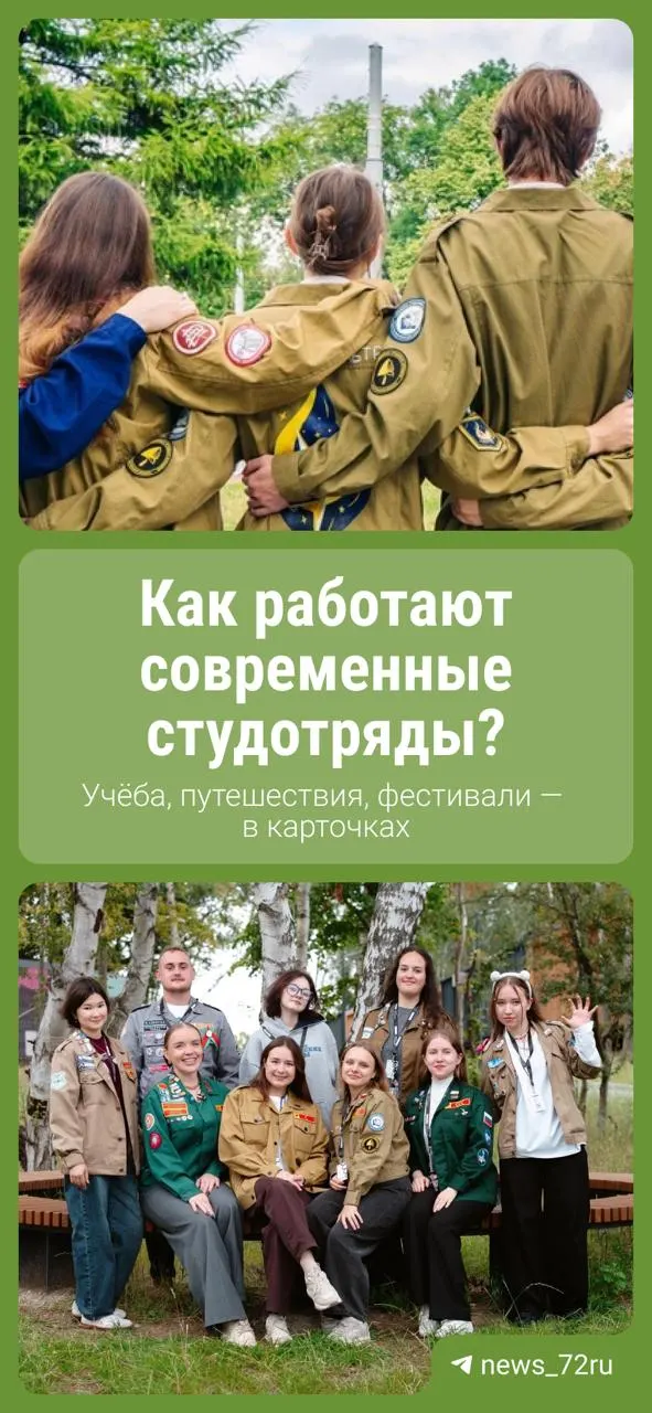 Движение развилось с 1959 года; новый этап начался в 2004-м. Сегодня в регионе действует около 50 отрядов, где студенты получают практику и зарабатывают во время учёбы.