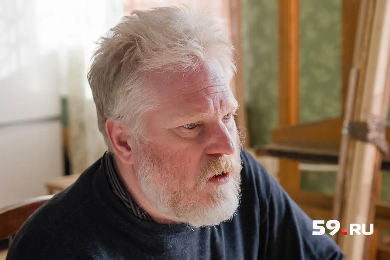 Пермский художник Максим Каёткин скончался на 54-м году жизни. Он возглавлял Уральский филиал академии 11 лет и прославился панорамами кораблей и поездов.