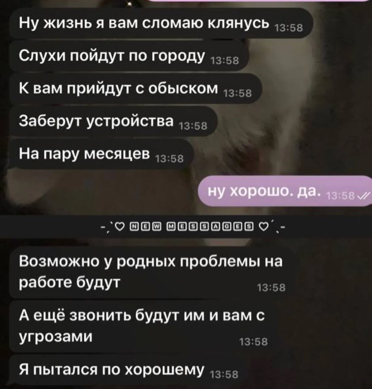 Девушке в Самаре попытались устроить подставу через канал с ложными угрозами школам, материалы переданы в полицию.
