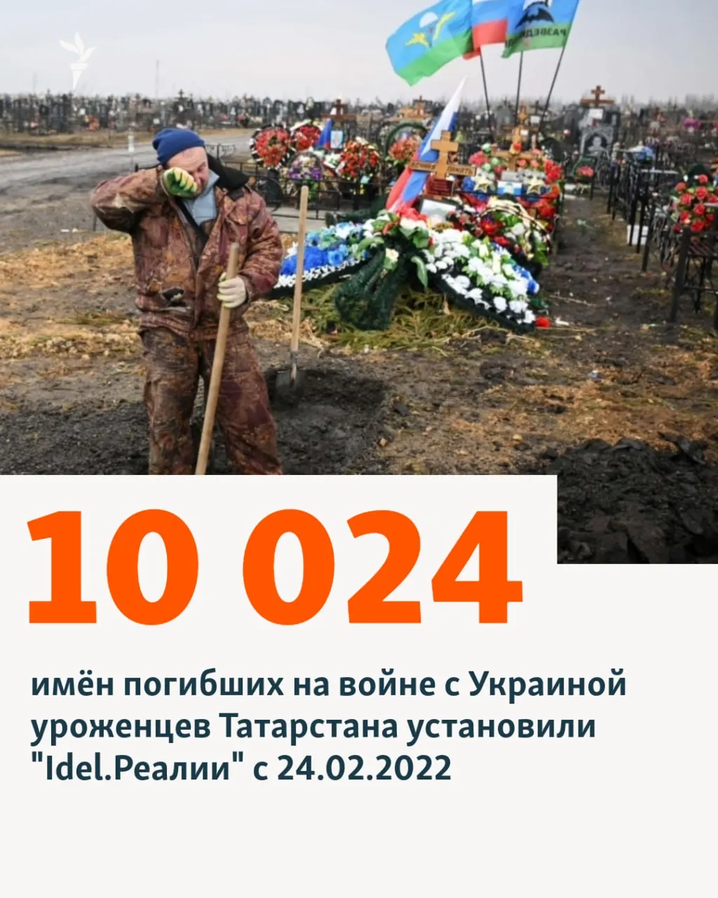 По данным независимого подсчета, Татарстан занимает второе место по числу погибших в Поволжье и России; опубликованы цифры мобилизации и контрактов в республике.