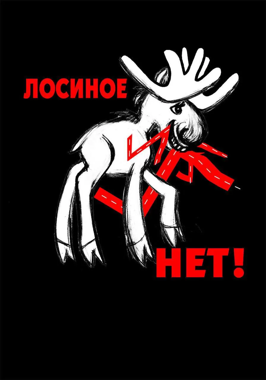 Весной через заповедник проложили дорогу, что нарушило маршруты дикой природы и повлияло на экосистему. Художница из Подмосковья нарисовала плакаты в защиту парка.
