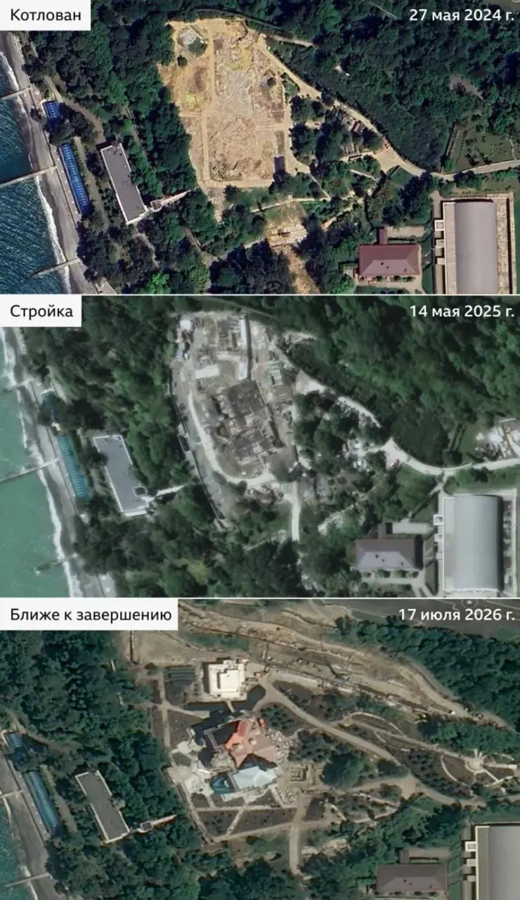 Строительство идёт по гособоронзаказу ФСО; подрядчик связан с Крымом, идёт расширение застройки и набор рабочих на объект.