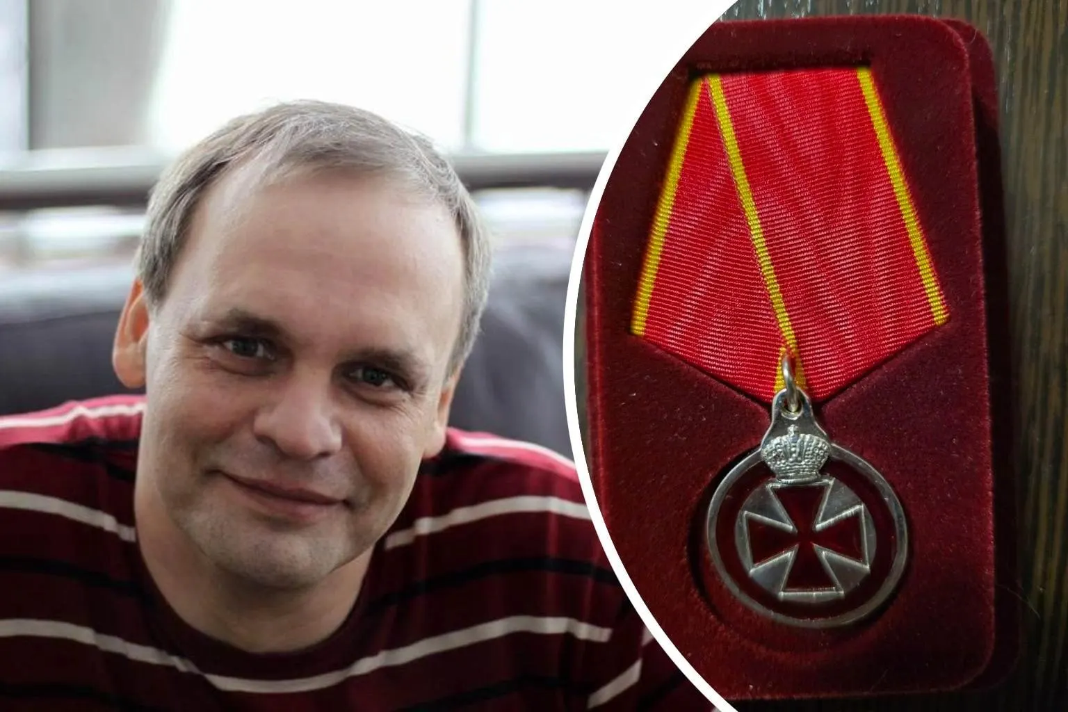Известного генеалога из Волгограда Марка Батурлинского наградили медалью ордена; награда поступила из Мадрида.