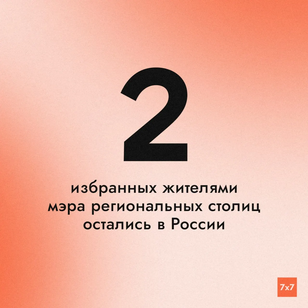 Это два мэра, избранные напрямую в 2024 году в Абакане и Анадыре — их полномочия сохранатся до 2029 года; после этого кандидаты на должности мэров будут выбираться депутатами из кандидатур, предложенных губернаторами.