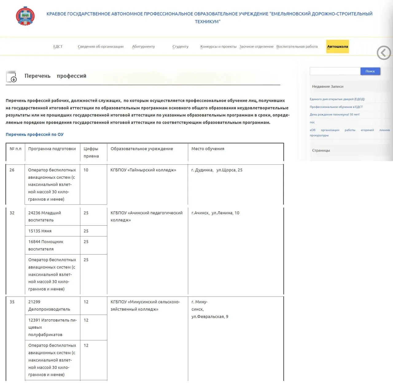 В регионе запущена бесплатная программа подготовки к рабочим профессиям, включая операторов беспилотных систем; обучение длится полгода в трёх колледжах, часть выпускников уже направлялась на СВО.